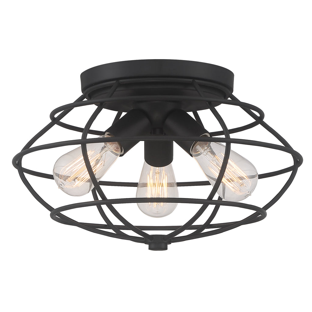 Jax 3 Light Flushmount