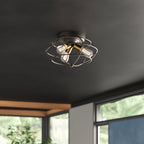 Jax 3 Light Flushmount