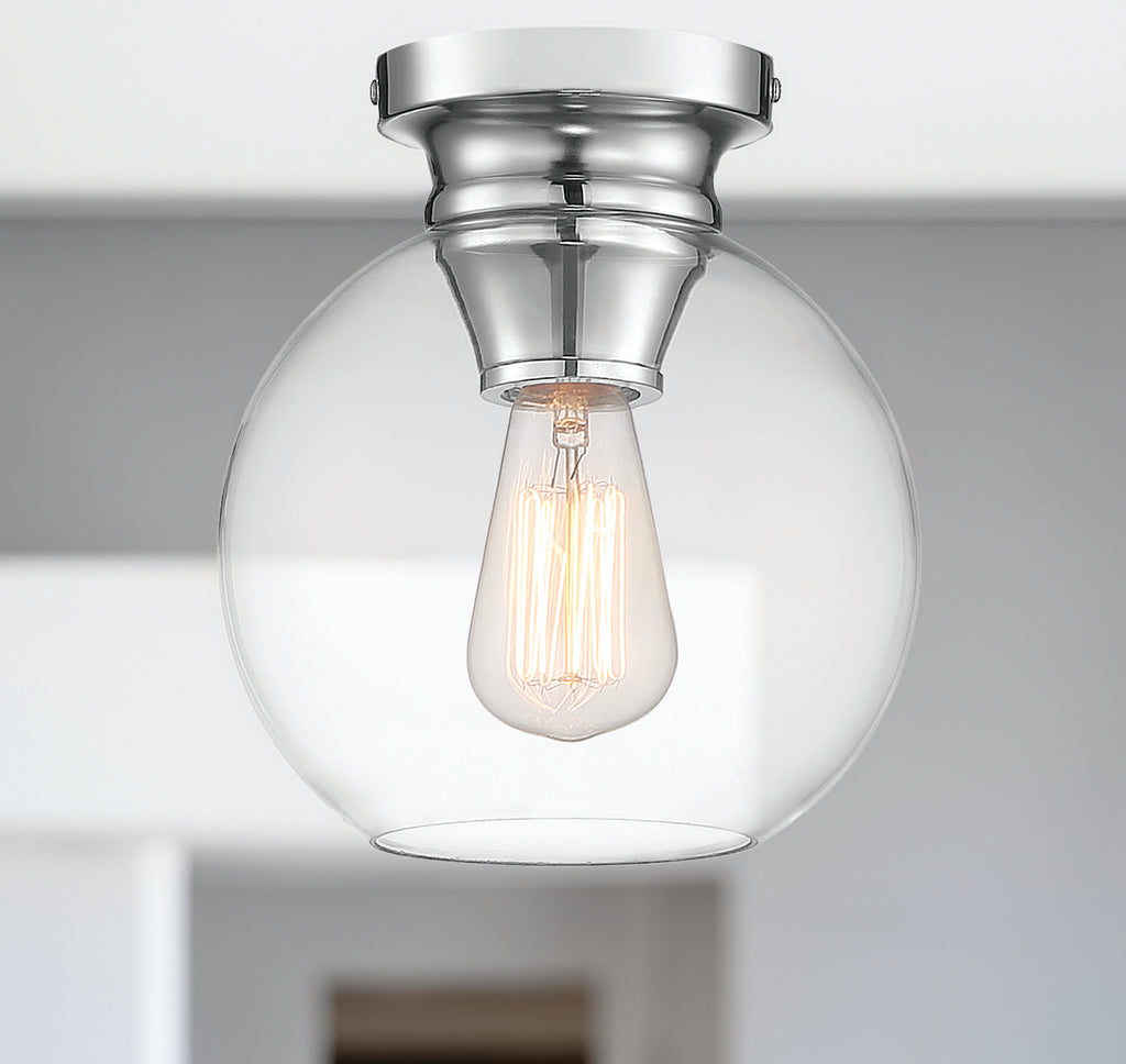 Ella Chrome Flushmount