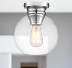 Ella Chrome Flushmount