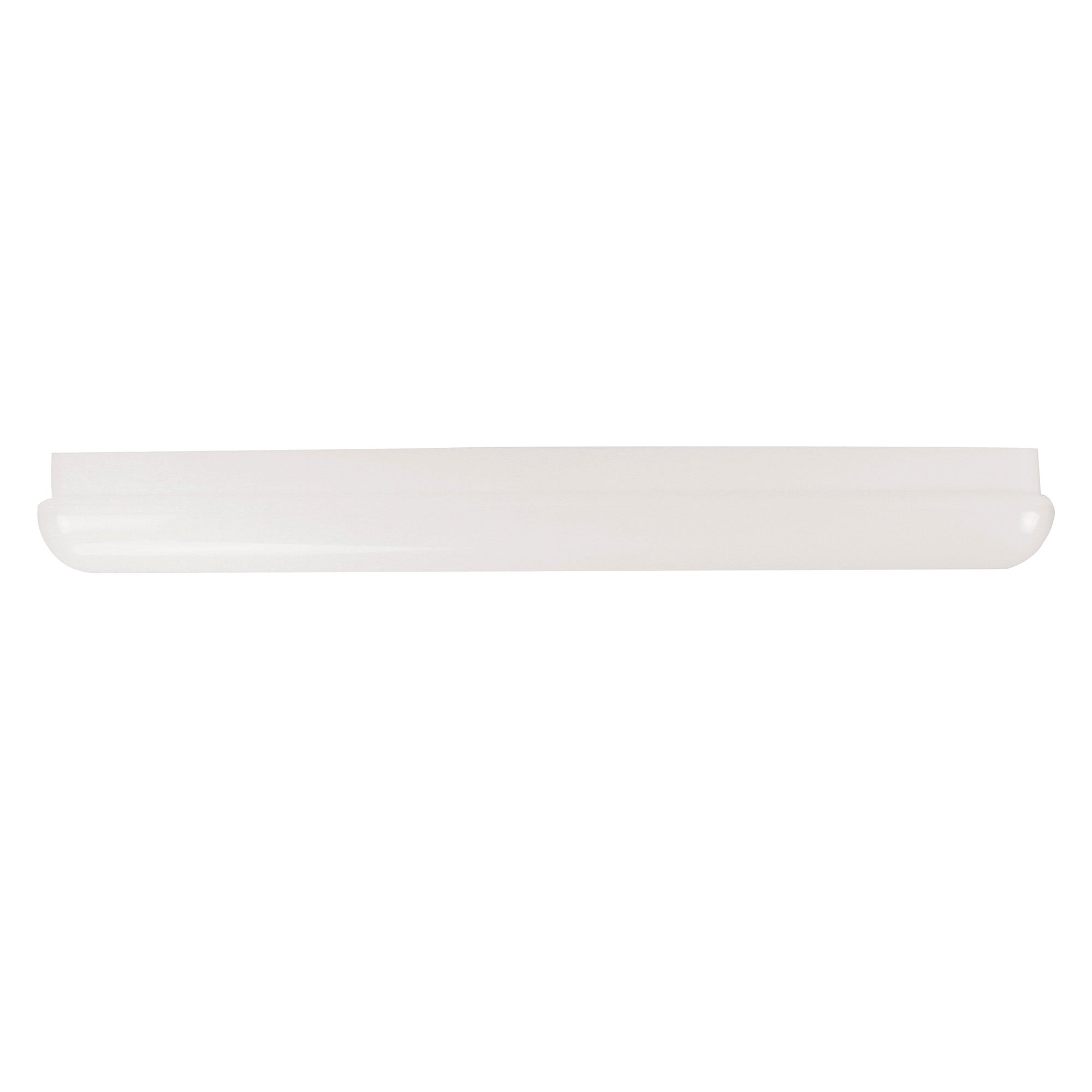 Cloud 36 in. 1-Light White Integrated LED Linear Puff Semi-Flush Mount