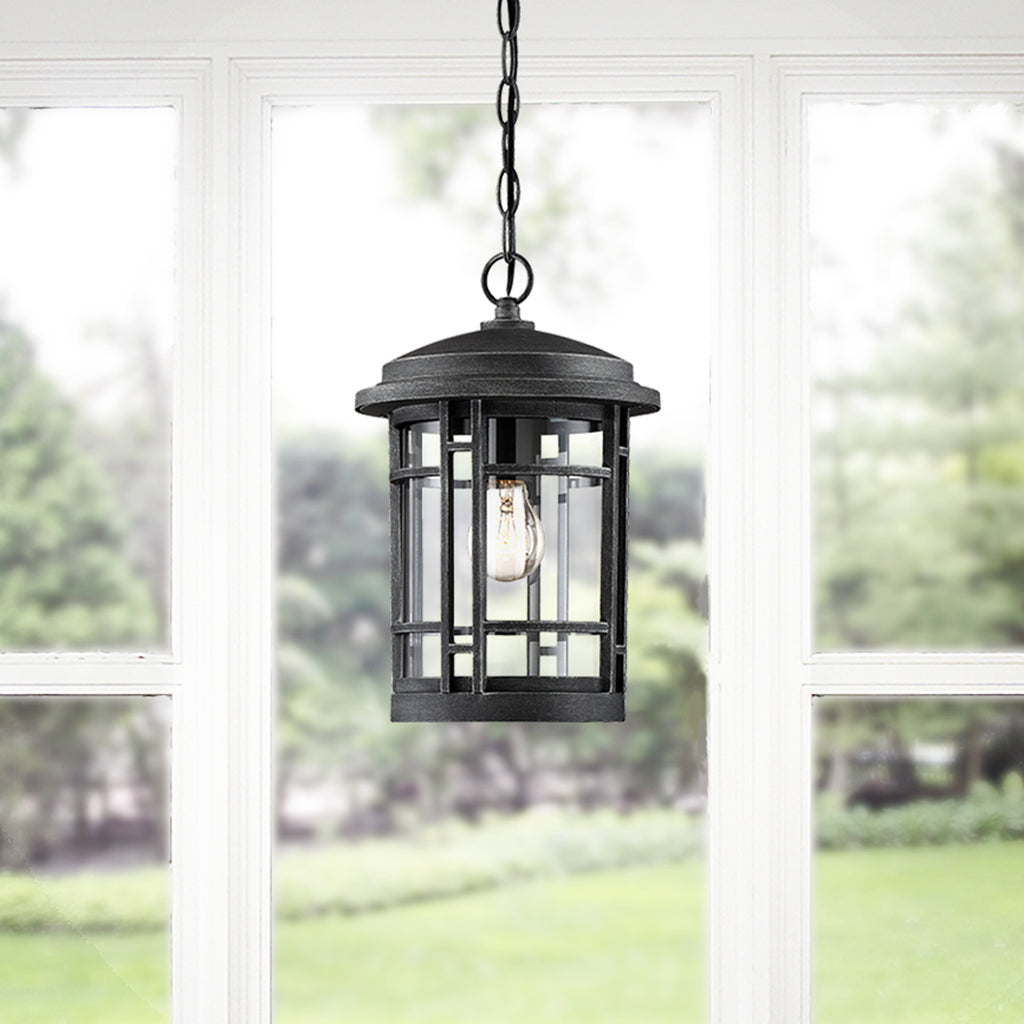Barrister 1 Light Outdoor Hanging Lantern