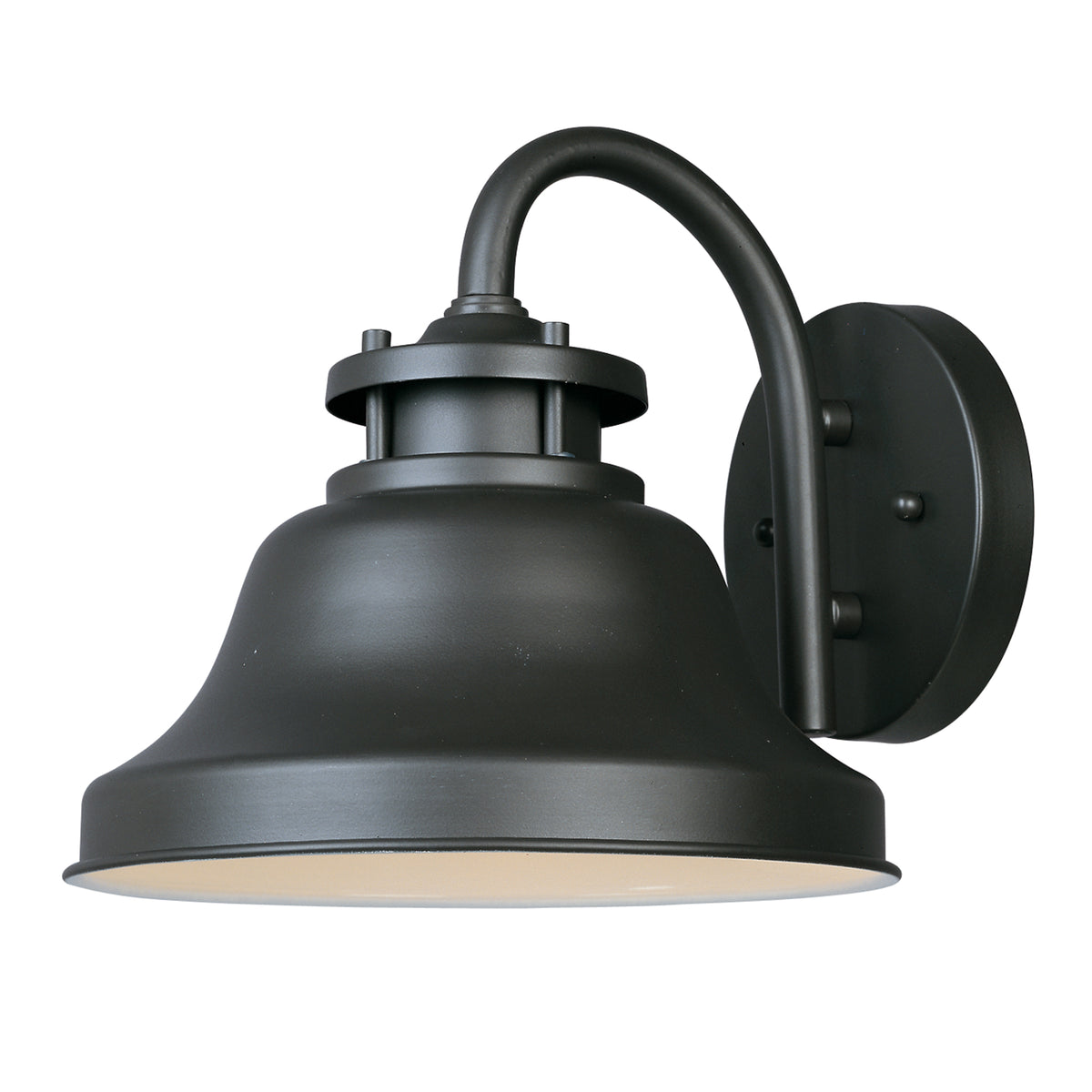Bayport 8.5 in. Bronze 1-Light Dark Sky Outdoor Hardwired Wall Light Lantern Porch Sconce No Bulbs Included