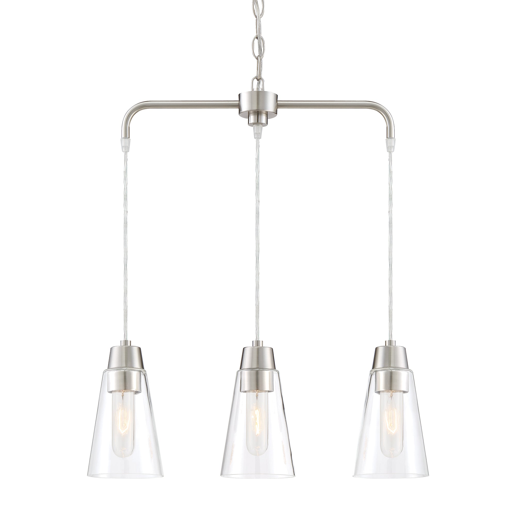Echo 3 Light Chandelier