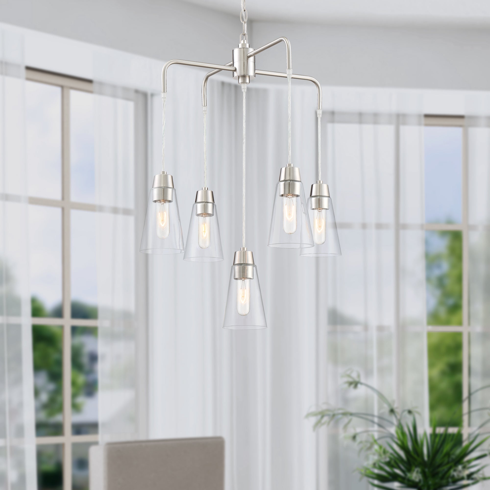 Echo 5 Light Chandelier