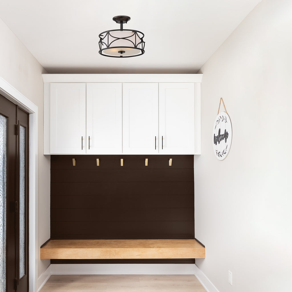 Avara 2 Light Semi-Flush