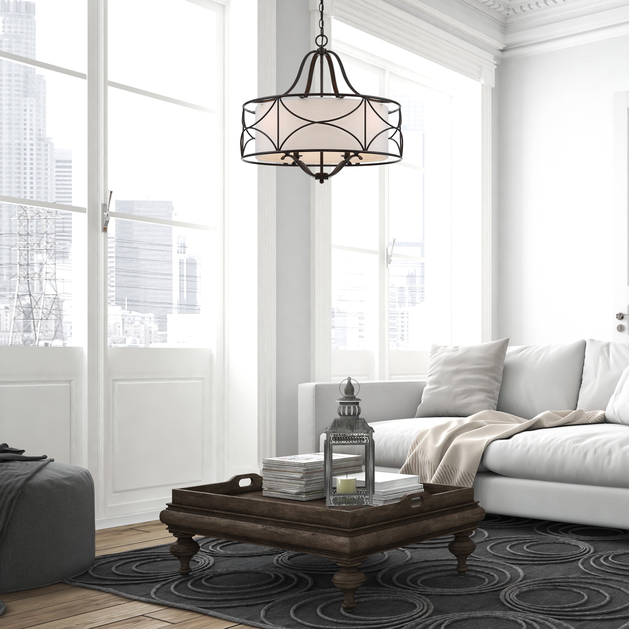 Avara 4 Light Chandelier