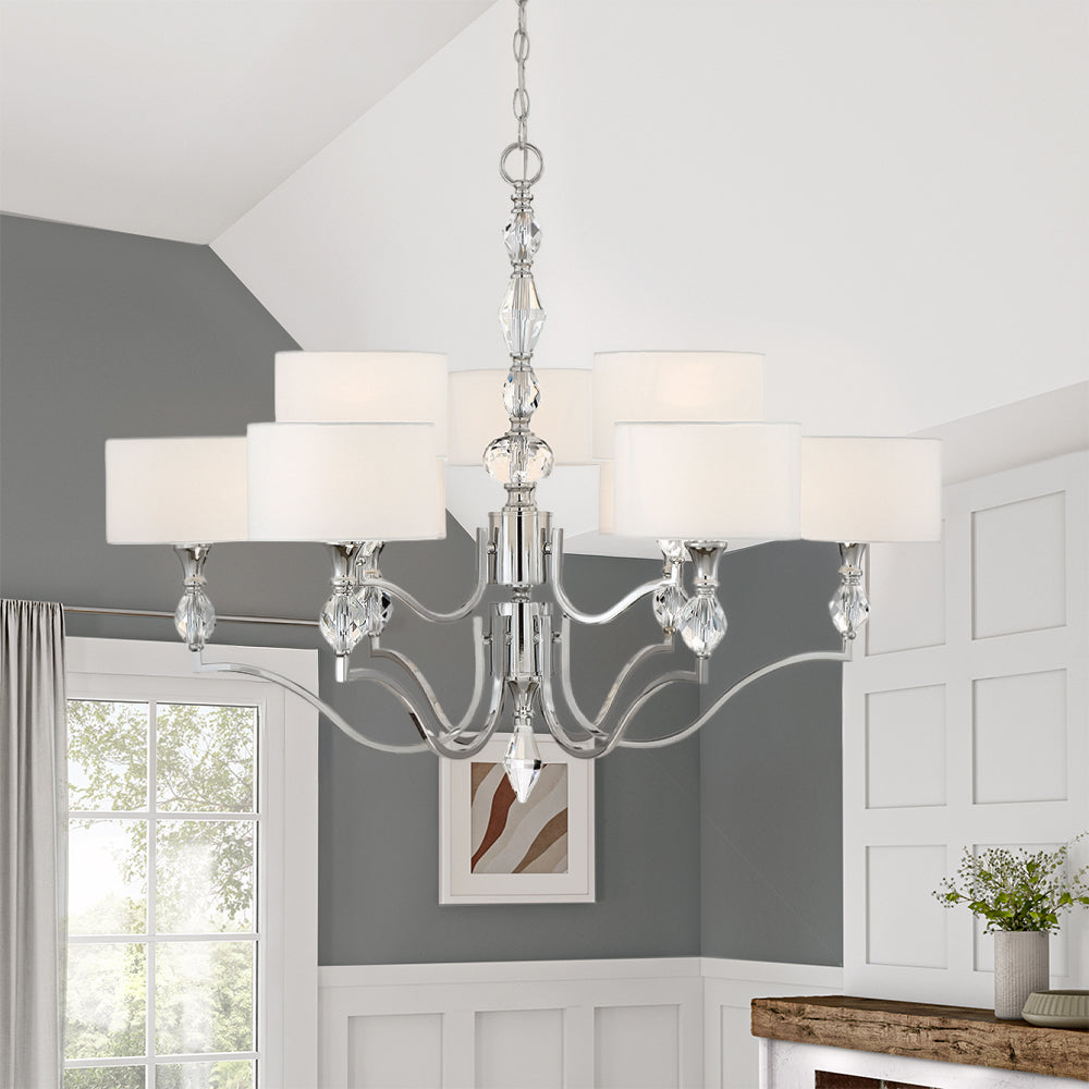 Evi 9 Light Chandelier