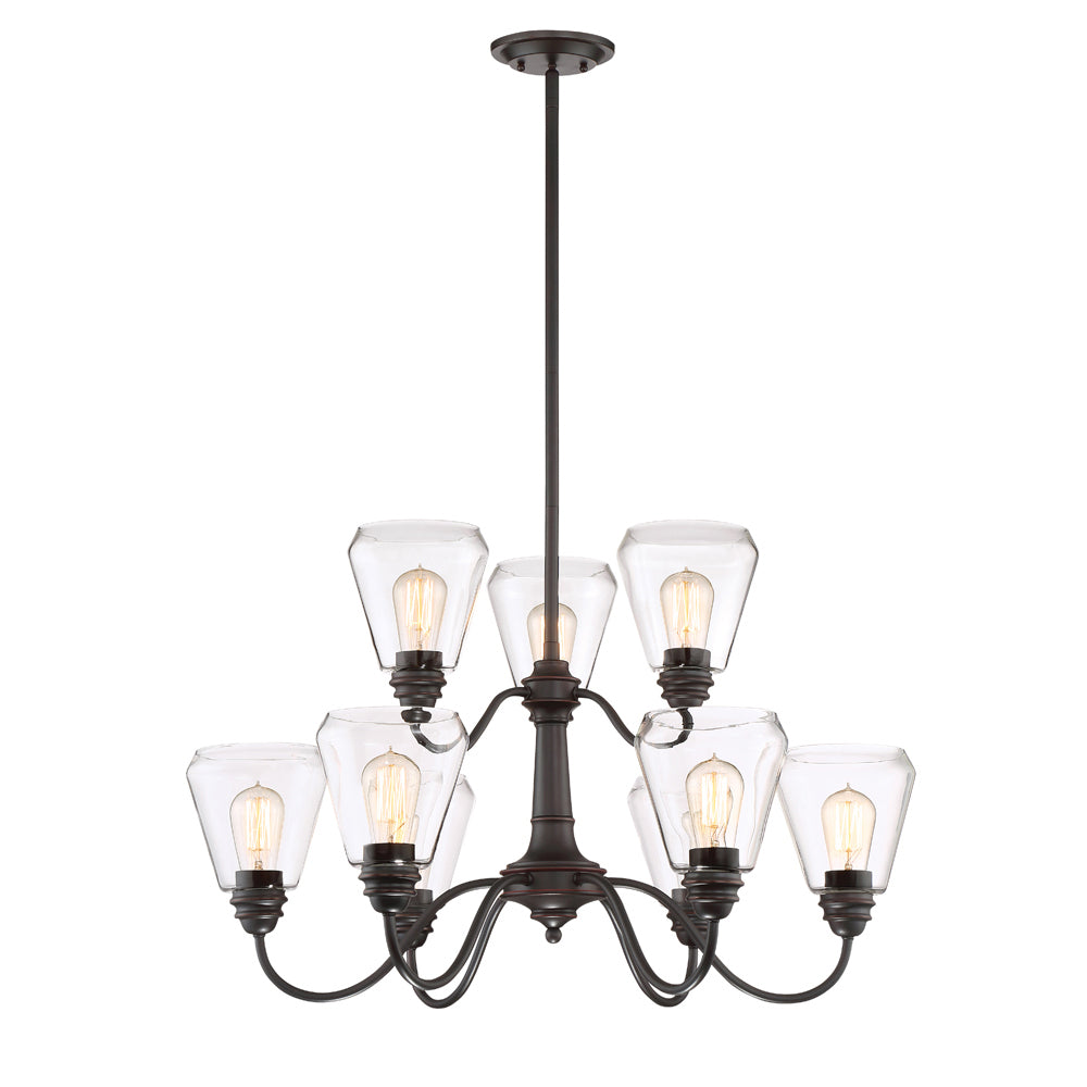 Foundry 9 Light Chandelier