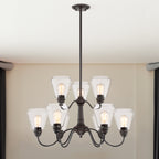 Foundry 9 Light Chandelier