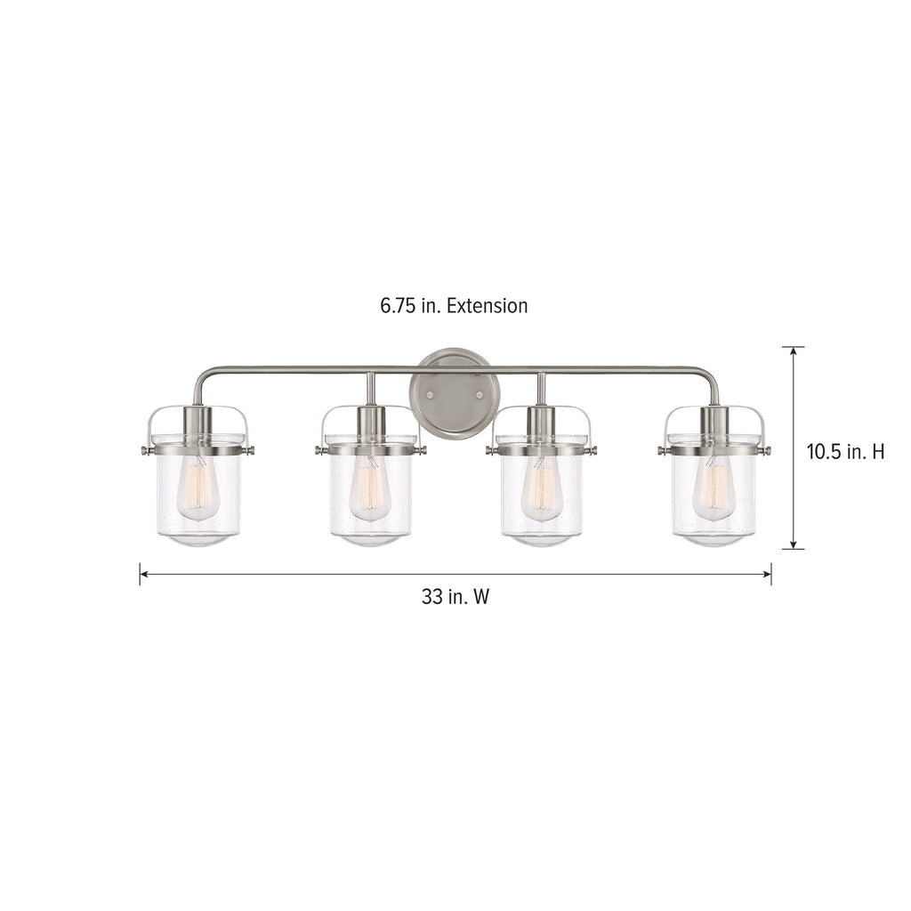 Jaxon 4 Light Bath Bar