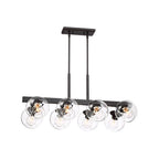 Meridian 8 Light Linear Chandelier