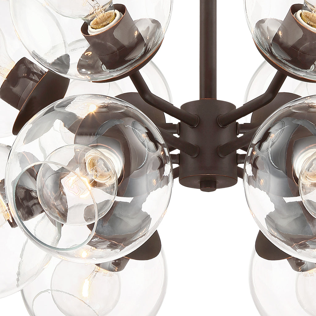 Meridian 12 Light Chandelier