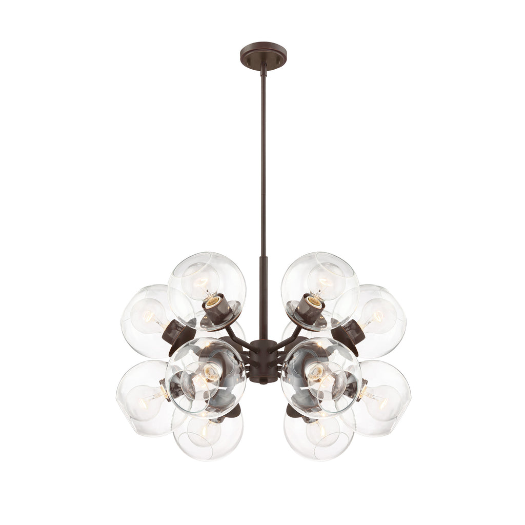 Meridian 12 Light Chandelier