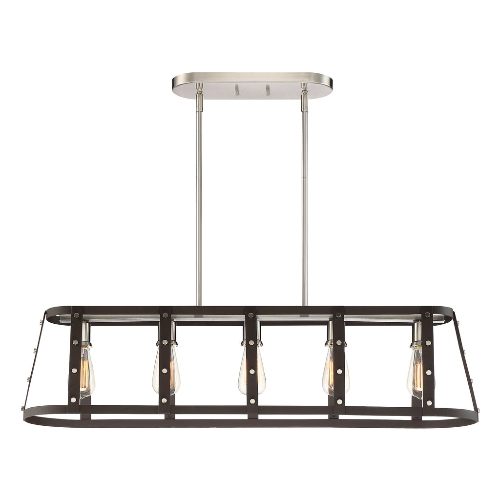 Presidio 5 Light Linear Chandelier