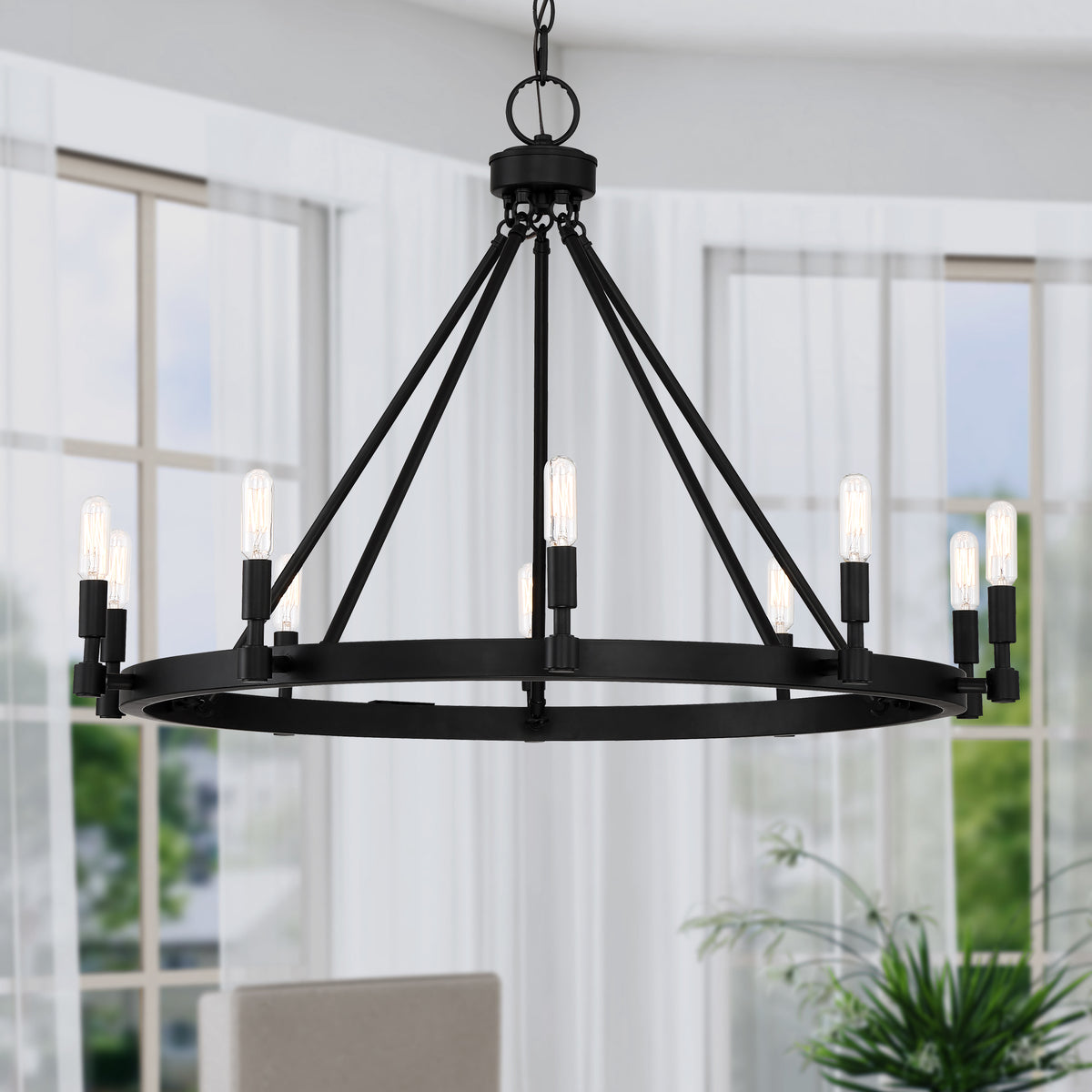 Fiora 10 Light Chandelier