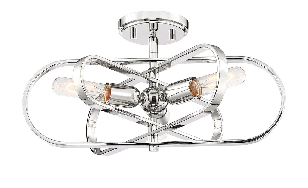 Kenzo 3 Light Semi-Flush