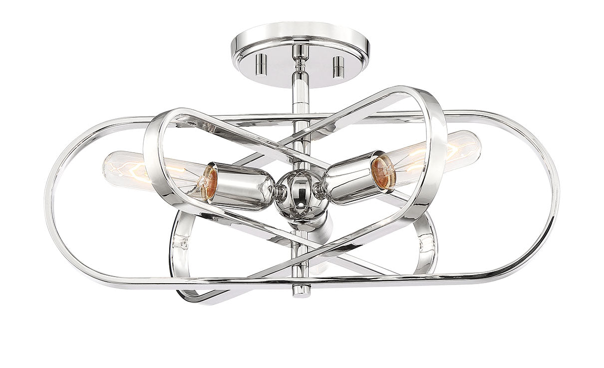 Kenzo 3 Light Semi-Flush