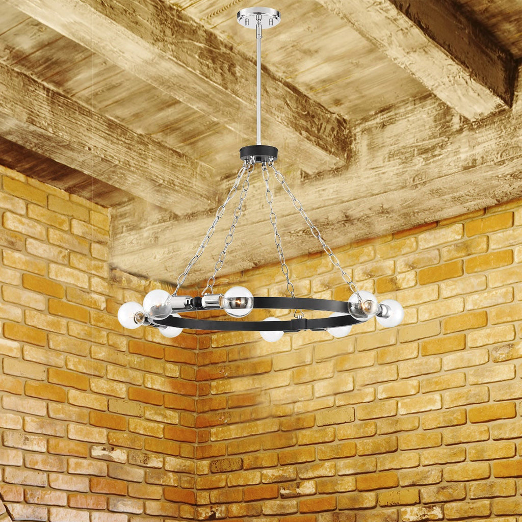 Huxton 8 Light Chandelier
