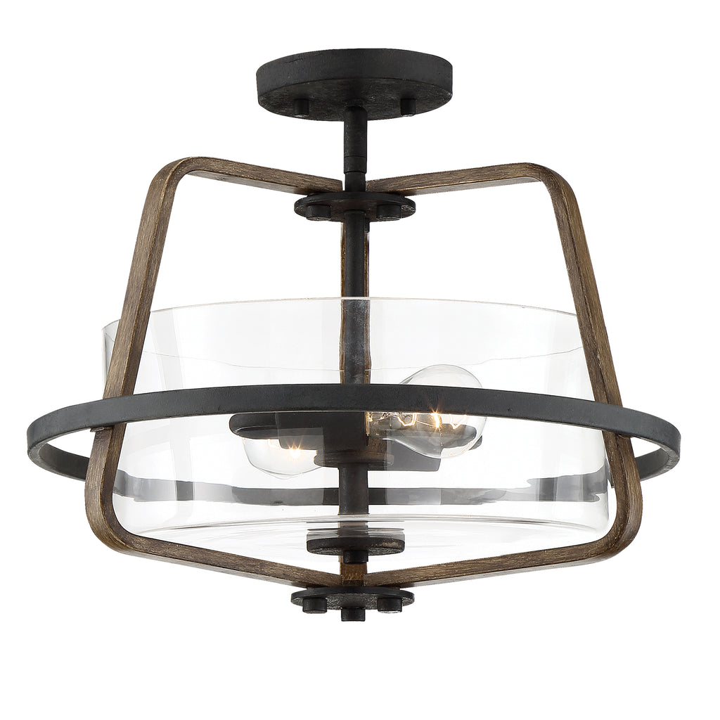 Ryder 2 Light Semi-Flushmount