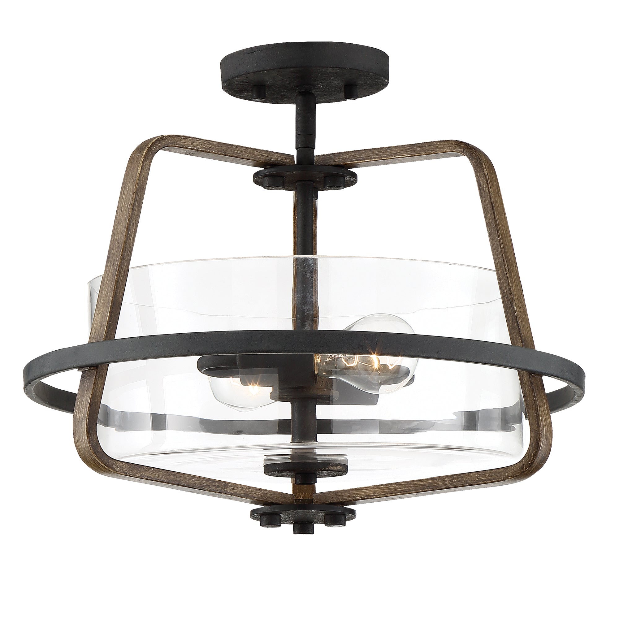 Ryder 2 Light Semi-Flushmount