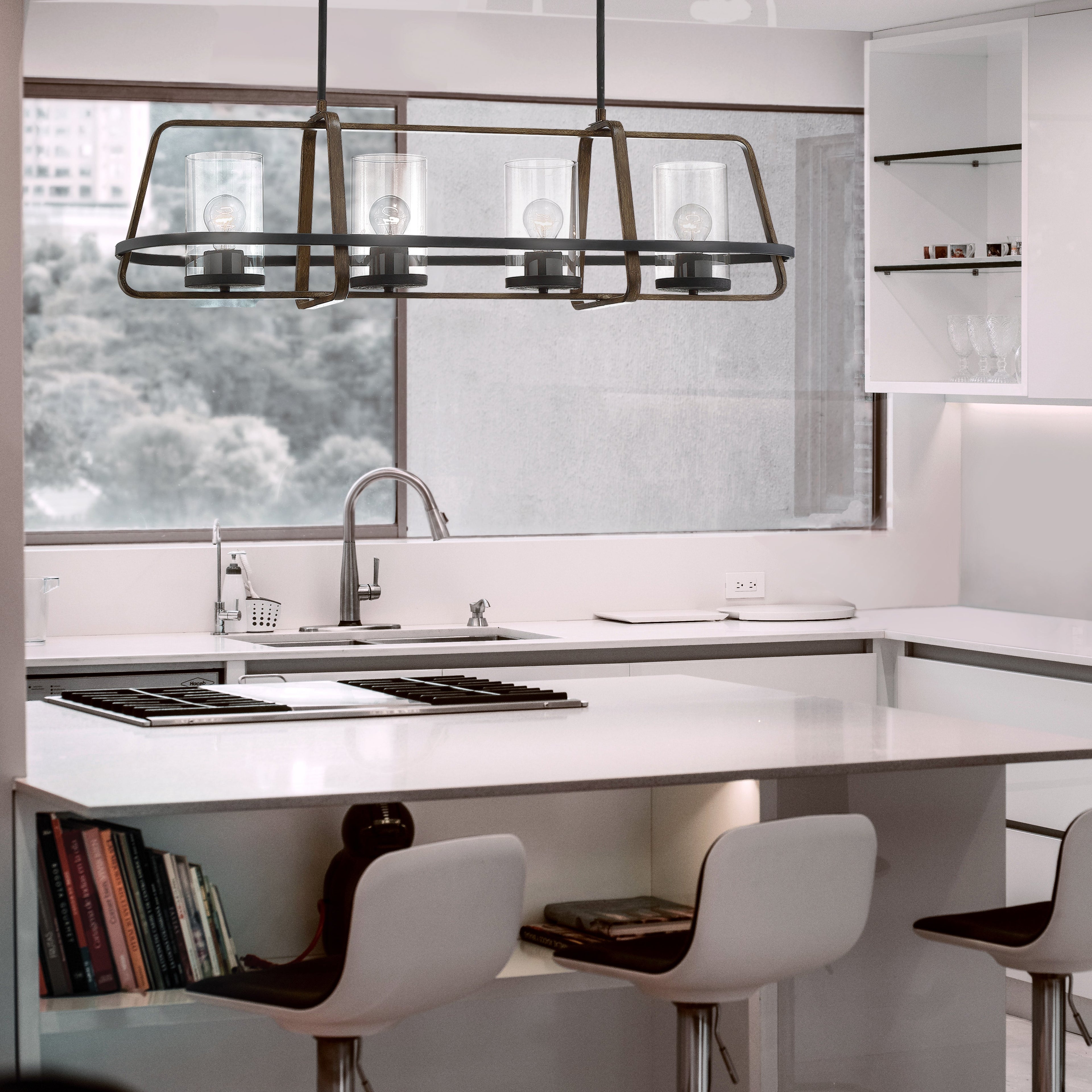 Ryder 4 Light Island Chandelier