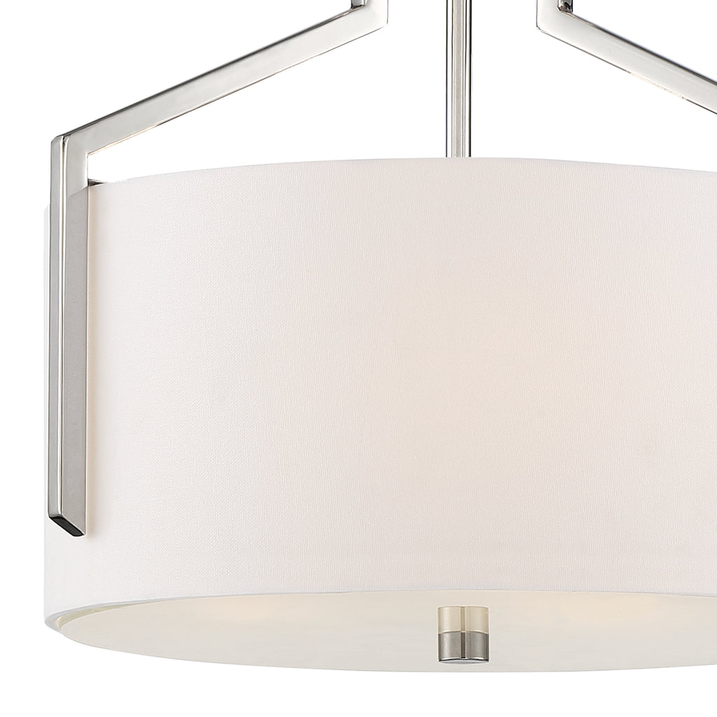 Elara Collection - 3 Light - Semi-Flush