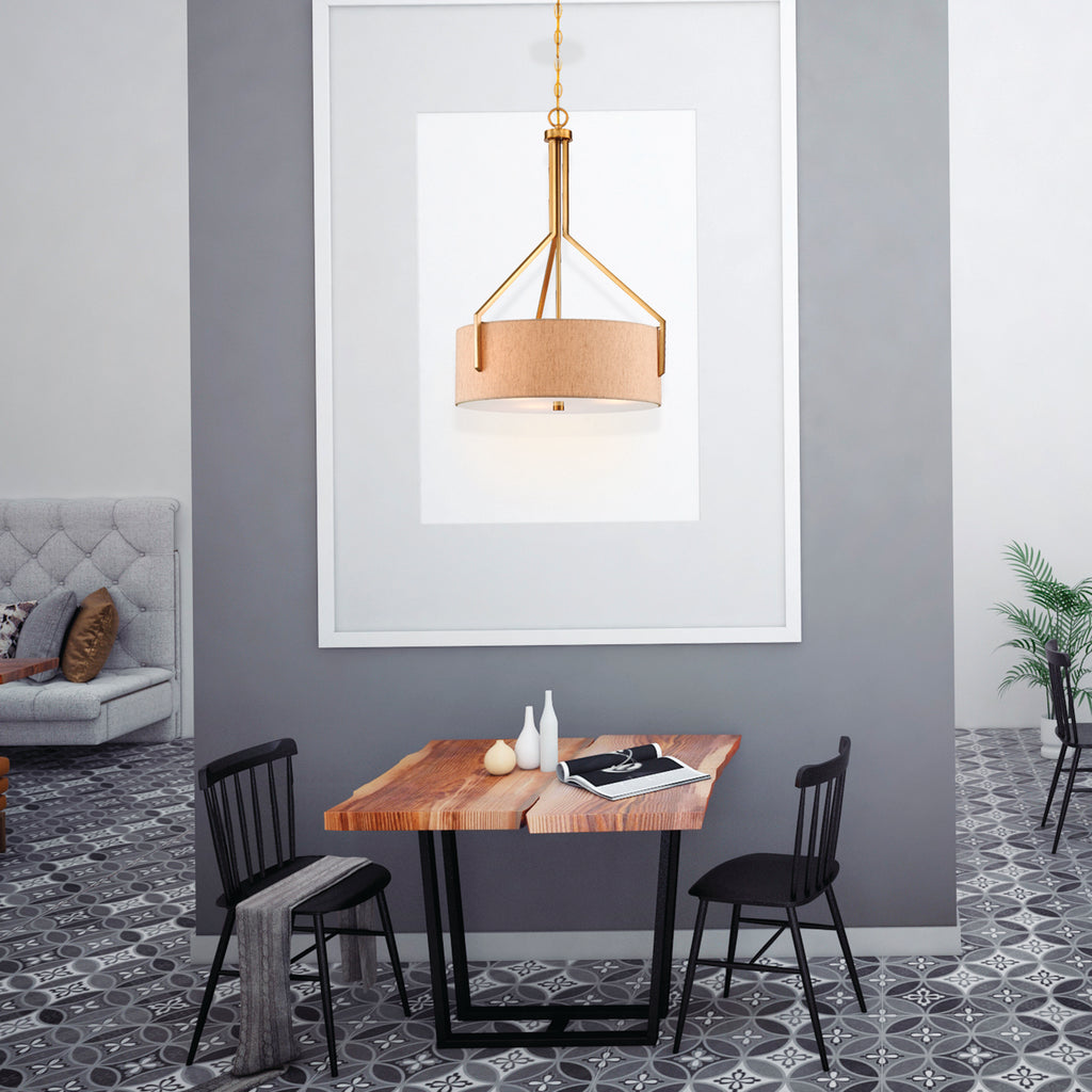 Elara Collection - 3 Light Pendant