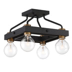Ravella 4 Light Semi-Flushmount