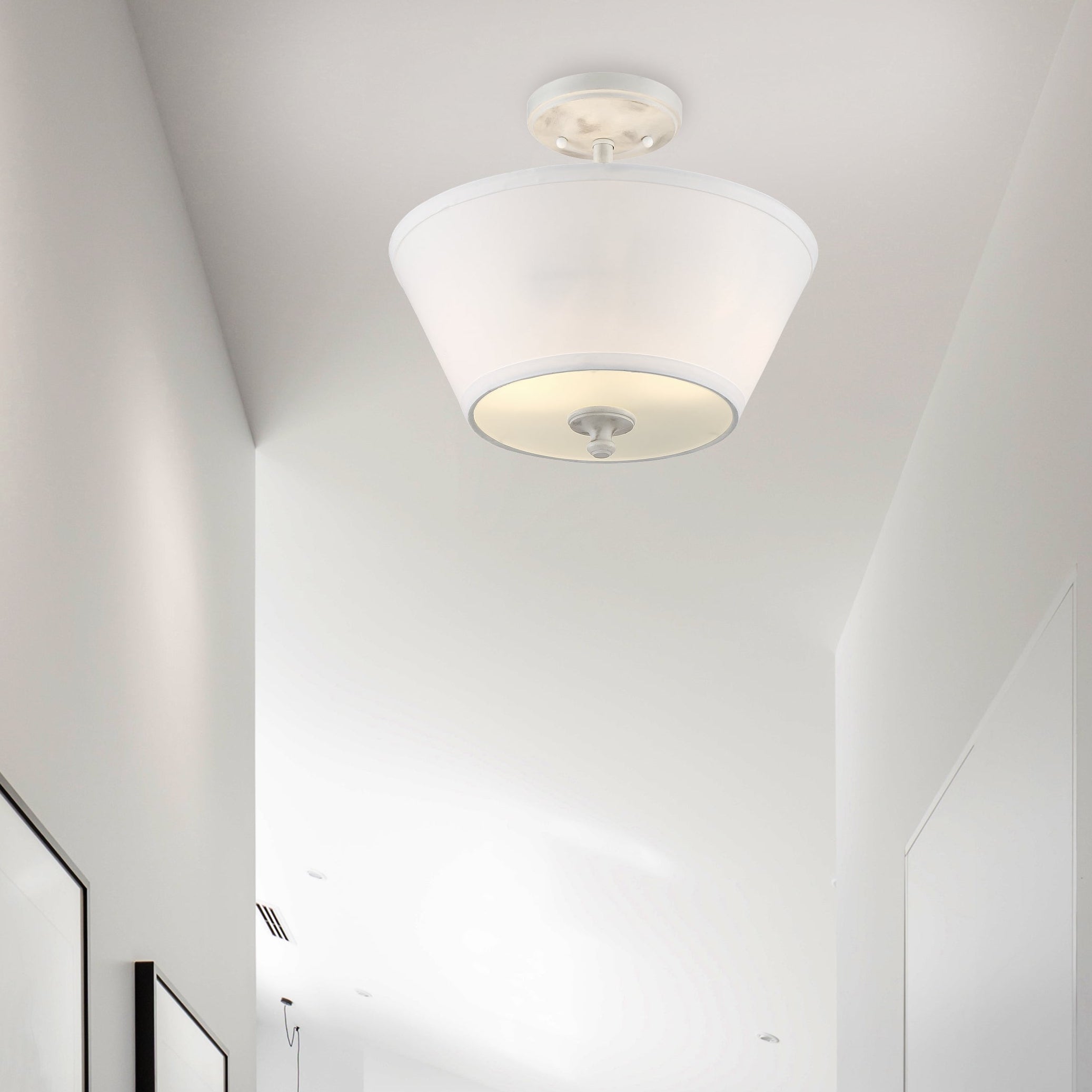 Newport 13.5’ 2 Light Semi-Flush