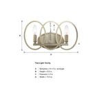 Hutton Collection - 2 Light - Bath Bar