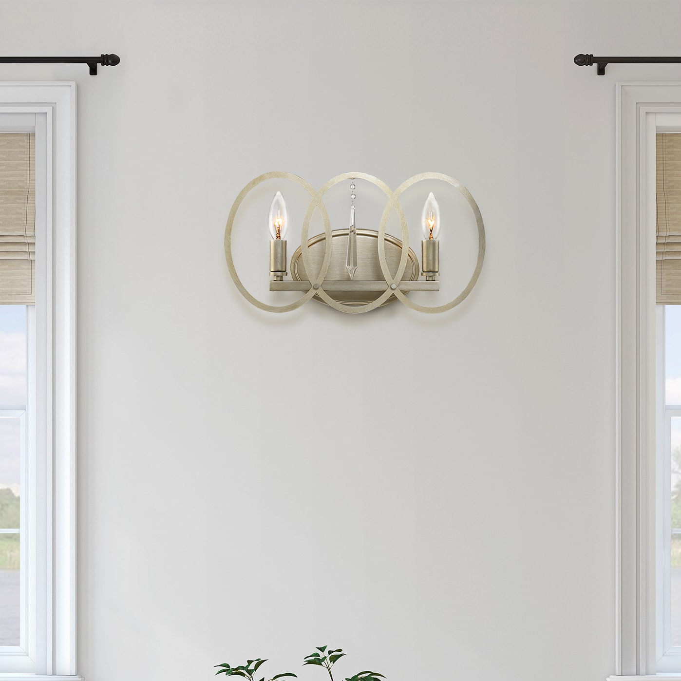 Hutton Collection - 2 Light - Bath Bar