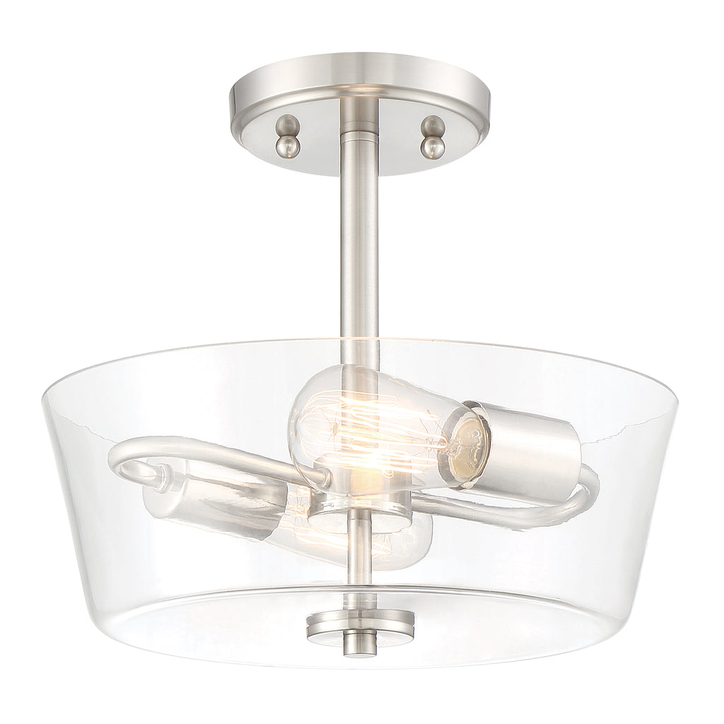 Westin 2 Light Semi Flushmount