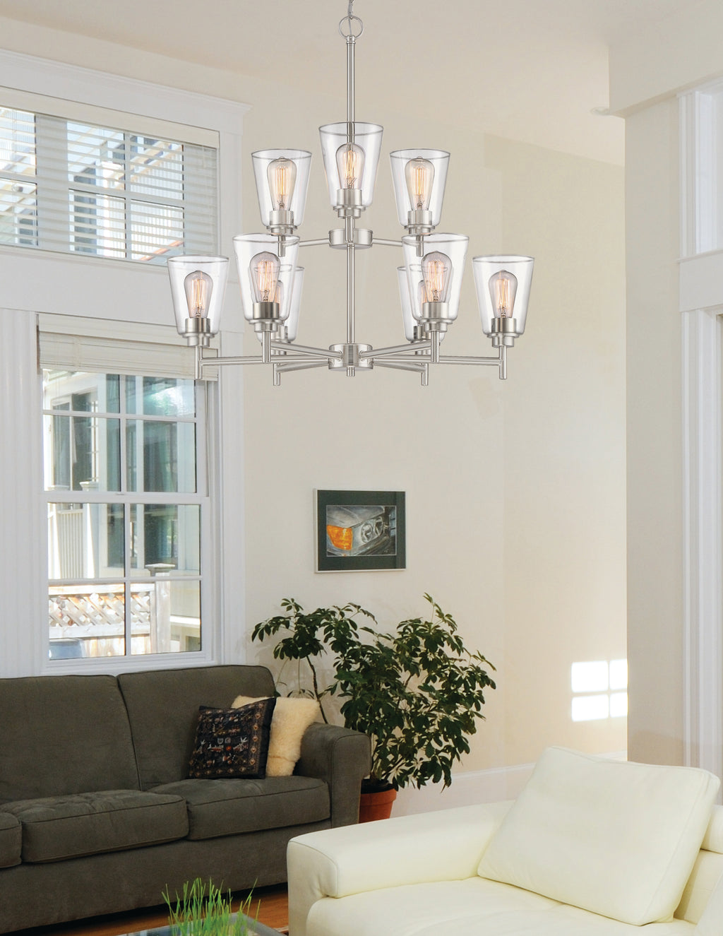 Westin 9 Light Chandelier