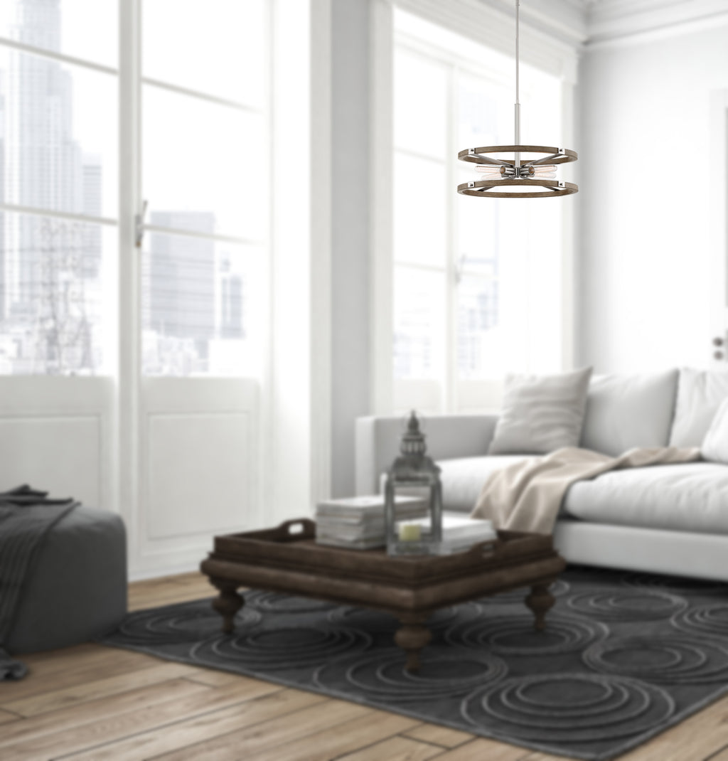 Hanston 4 Light Pendant