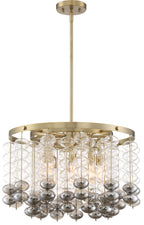 Villa Rose 8 Light Chandelier