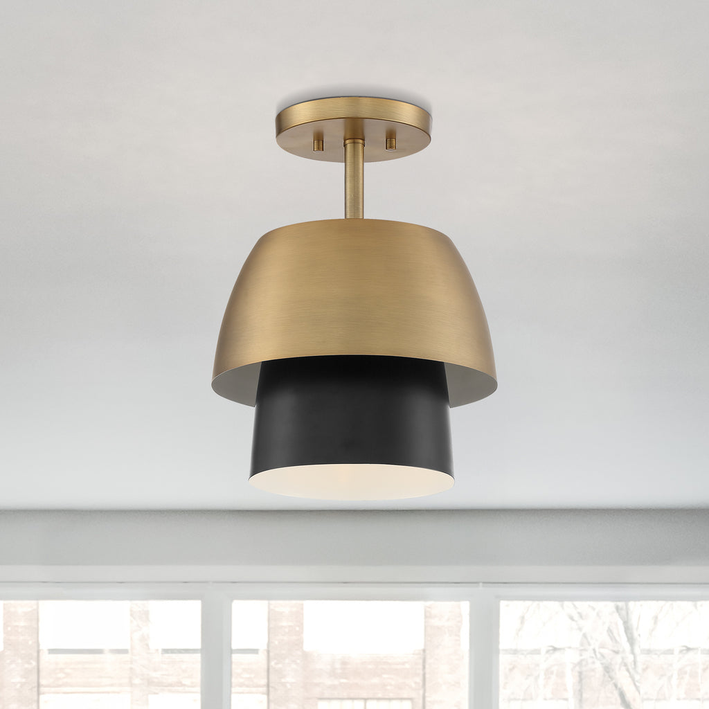 Moonshadow 1 Semi Flushmount