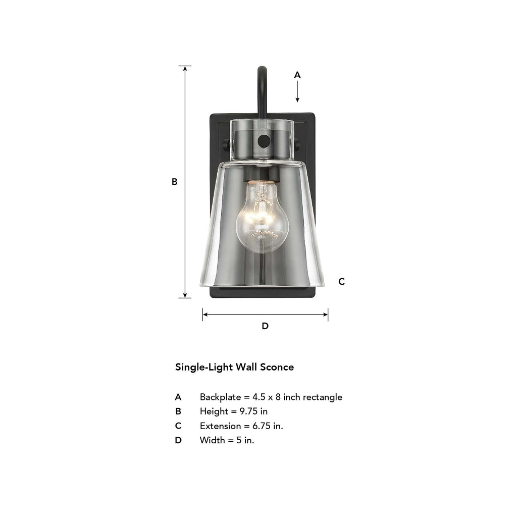 Inwood 1 Light Wall Sconce