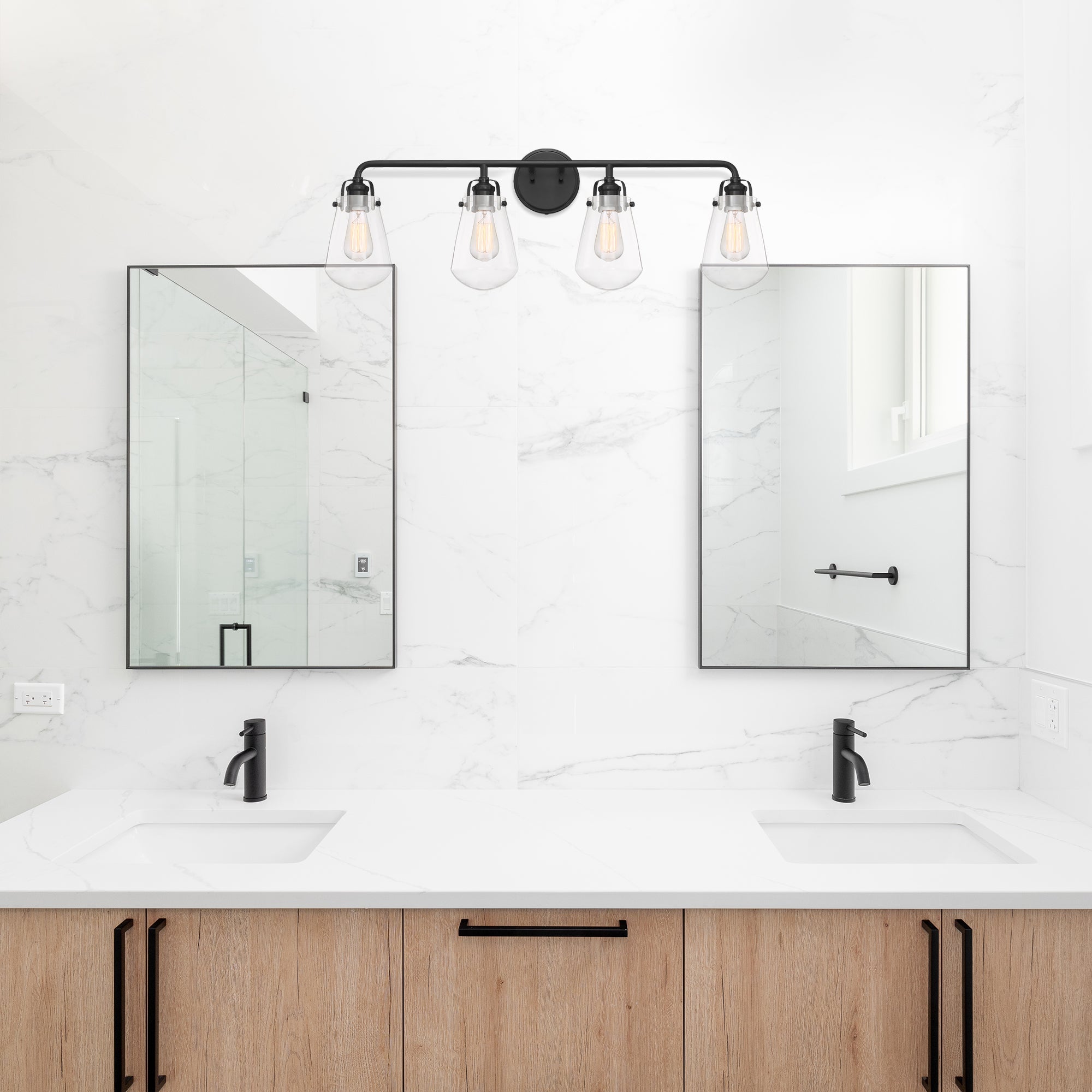 Elliott 4 Light Bath Bar Vanity