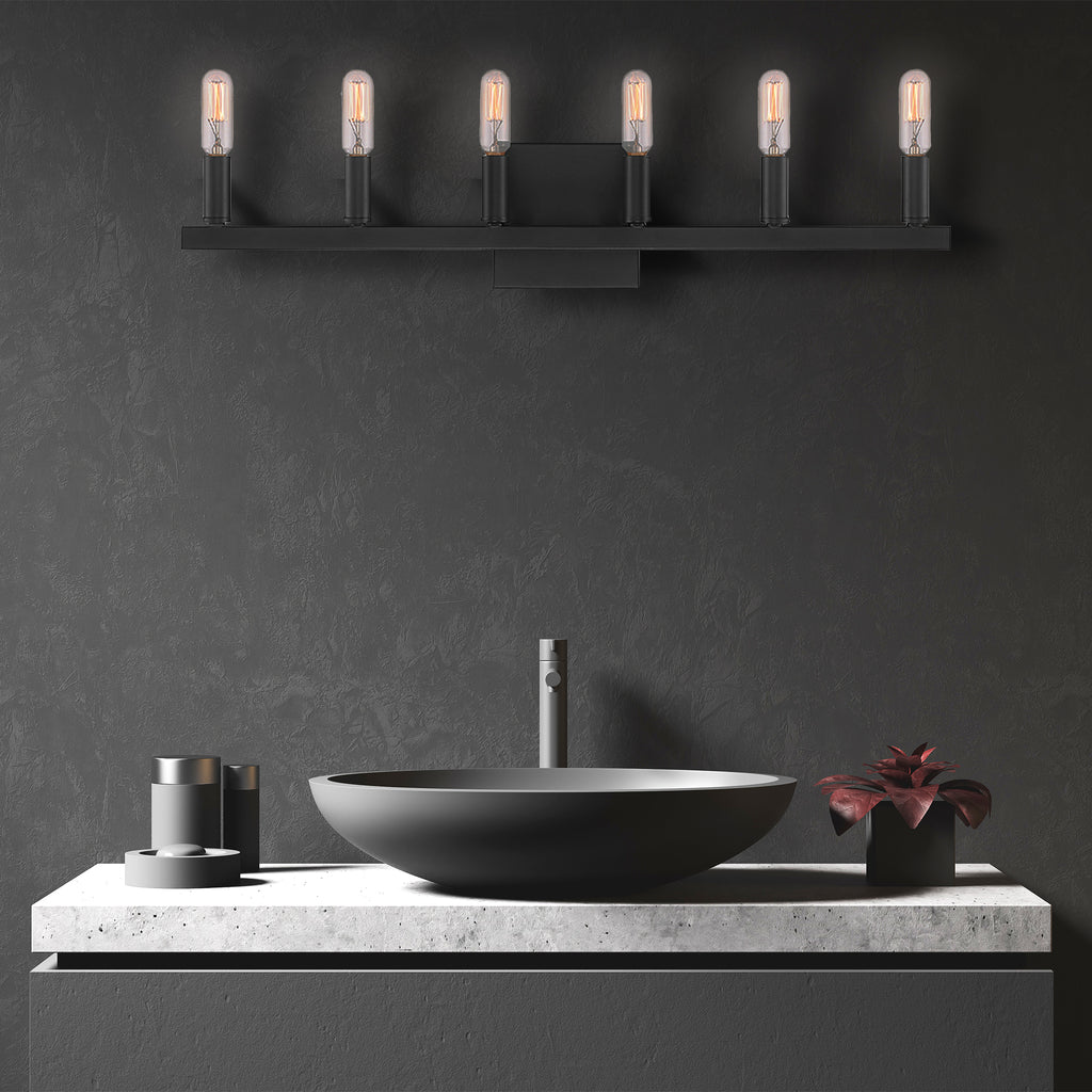 Pier 60 6 Light Bath Bar Vanity