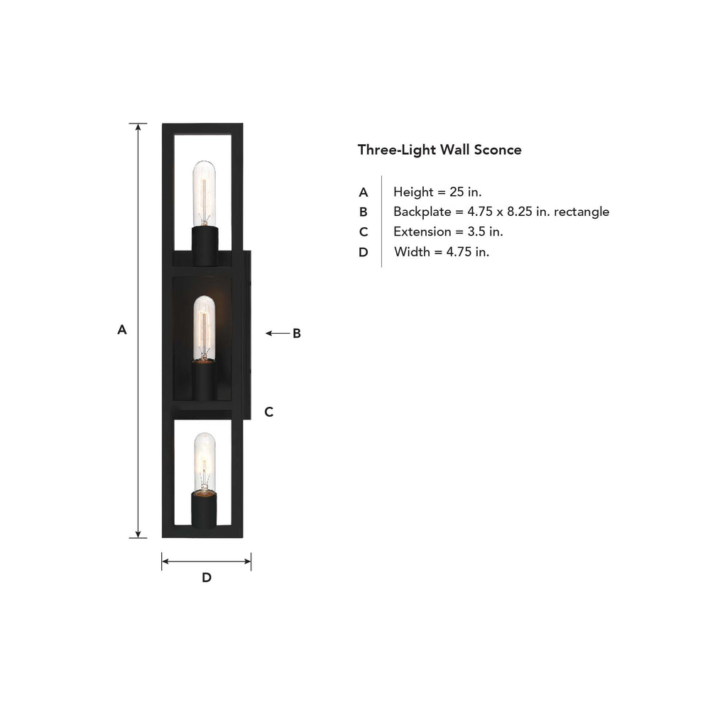 3 Light Vanity