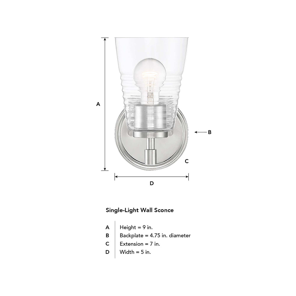 Ingo 1 Light Wall Sconce
