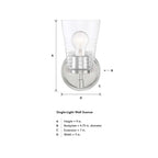 Ingo 1 Light Wall Sconce