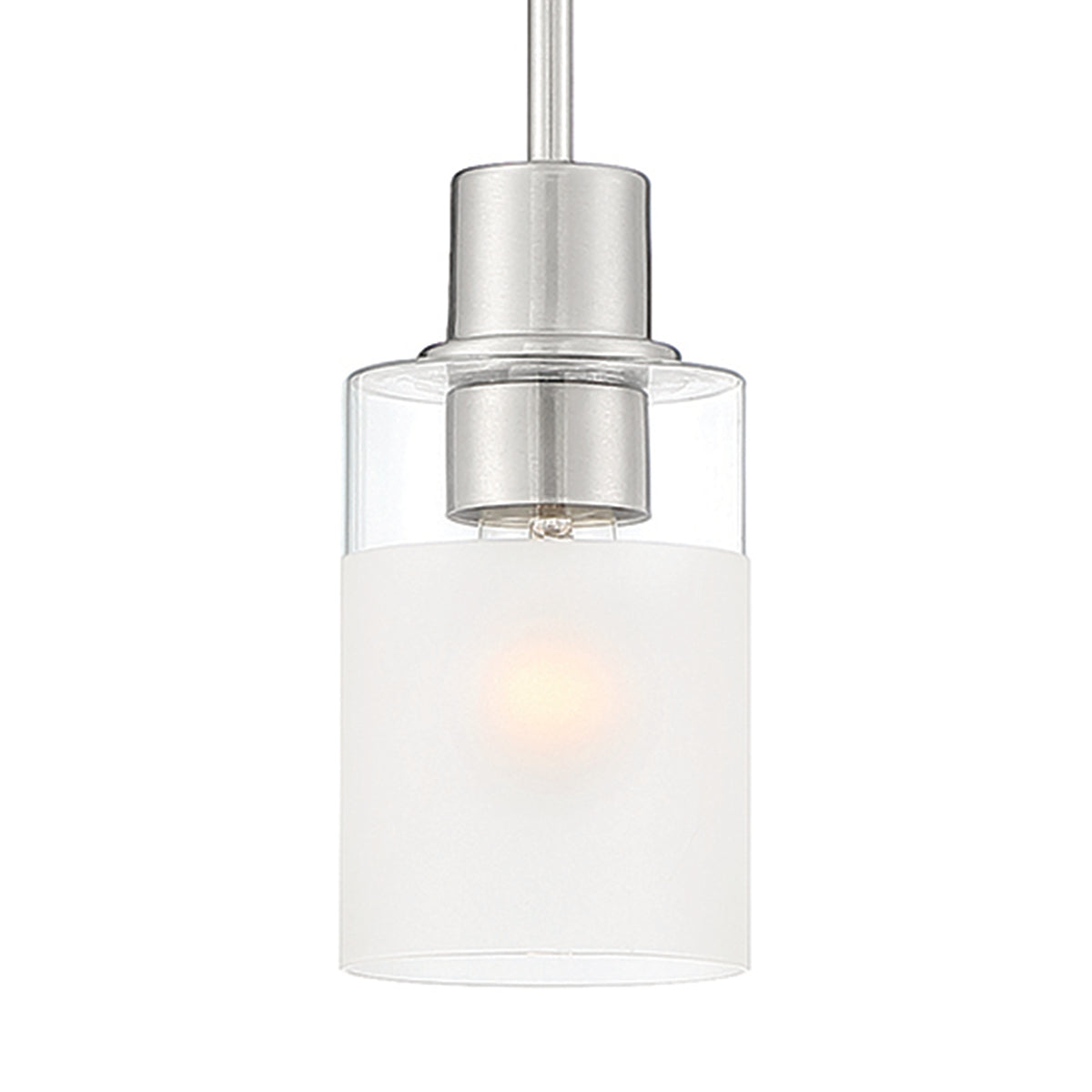 Cedar Lane 1 -Light Brushed Nickel Pendant