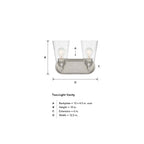 Zane 2 Light Vanity