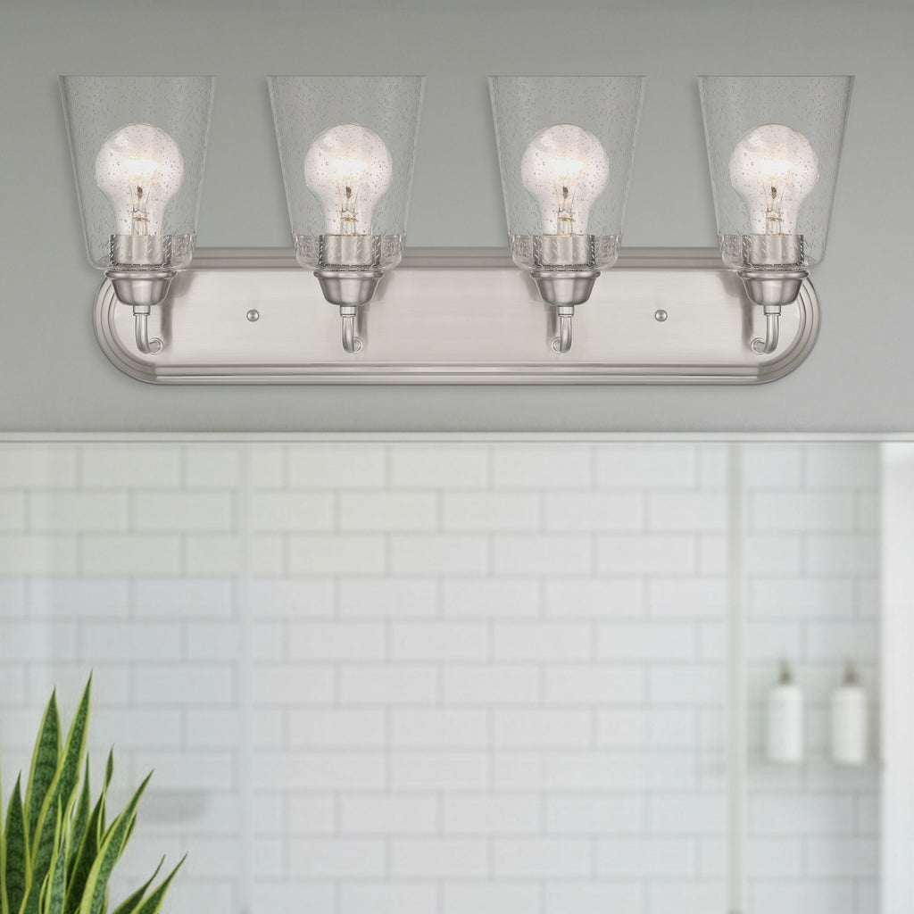 Zane 4 Light Vanity
