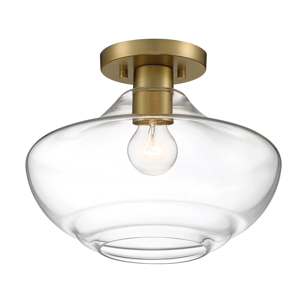 Emma 1 Light Semi Flush