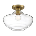 Emma 1 Light Semi Flush