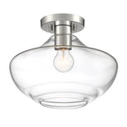 Emma 1 Light Semi Flush