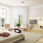 Emma 1 Light Semi Flush
